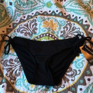 Black bikini bottom